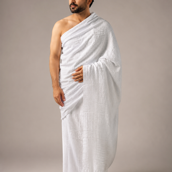 Premium White Ahraam Fabric for Hajj & Umrah