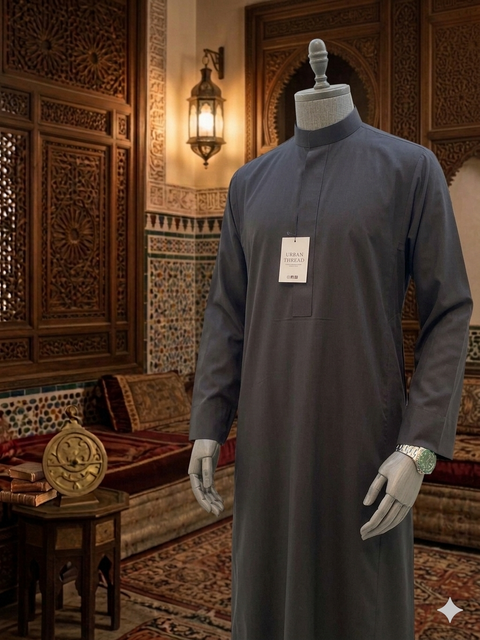 Classic Black Thobe & Jubba