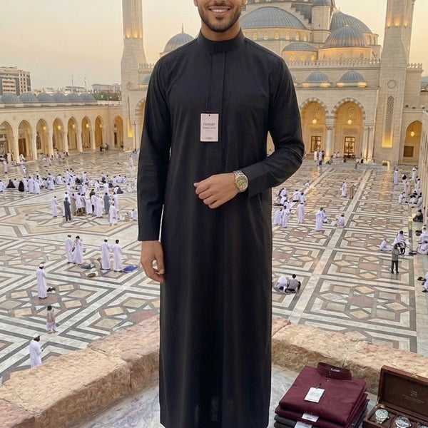 Classic Black Thobe & Jubba
