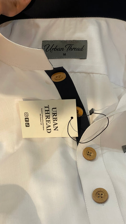 Premium Off-White Thobe & Jubba