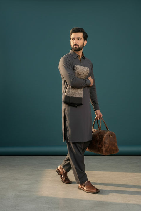 Men’s Black Shalwar Kameez